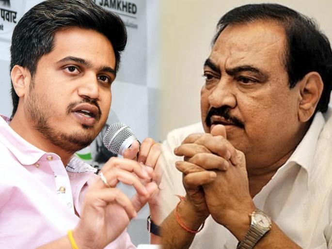 ncp mla rohit pawar tweet for eknath khadse | खडसेंनी भाजपाचा राजीनामा दिला अन् रोहित पवारांनी निसर्गाचा 'तो' नियम सांगितला