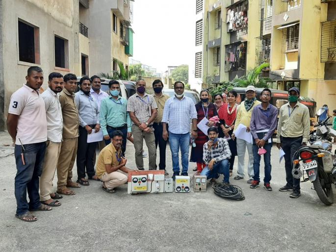 Action against 52 power thieves at Adivali and Dhokli in Kalyan East | कल्याण पूर्वेतील आदिवली व ढोकली येथे ५२ वीज चोरांविरुद्ध कारवाई Action against 52 power thieves at Adivali and Dhokli in Kalyan East | कल्याण पूर्वेतील आदिवली व ढोकली येथे ५२ वीज चोरांविरुद्ध कारवाई