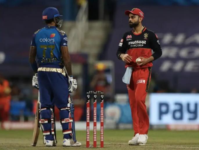 IPL 2020: Sledging against Suryakumar, Virat Kohli Troll on Social Media | IPL 2020 : सूर्यकुमारविरुद्ध स्लेजिंग, कोहली ट्रोल