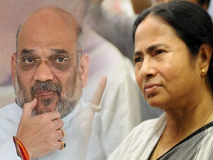bjp amit shah feast with tribal family food was cooked in five star hote mamta banerjee | "अमित शहांनी आदिवासींच्या घरी केलेलं भोजन म्हणजे दिखावा, ते फाइव्ह स्टार हॉटेलमधून मागवलेलं" bjp amit shah feast with tribal family food was cooked in five star hote mamta banerjee | "अमित शहांनी आदिवासींच्या घरी केलेलं भोजन म्हणजे दिखावा, ते फाइव्ह स्टार हॉटेलमधून मागवलेलं"