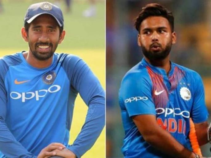 India vs Australia : Rishabh Pant's or Riddhiman Saha? Who will get a chance against Australia; Ganguly Says... | ऋषभ पंत की ऋद्धिमान साहा? ऑस्ट्रेलियाविरुद्ध कुणाला संधी मिळणार; गांगुलीनं दिलं असं उत्तर
