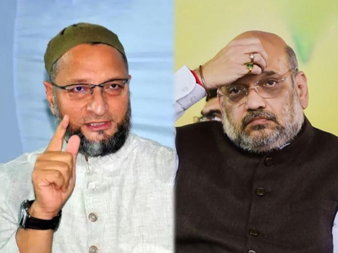 aimim president asaduddin owaisi speaks after greater hyderabad municipal election result | "जेथे-जेथे अमित शहा, योगी आदित्यनाथ गेले, तेथे भाजपाचा पराभव", ओवैसींचा घणाघात aimim president asaduddin owaisi speaks after greater hyderabad municipal election result | "जेथे-जेथे अमित शहा, योगी आदित्यनाथ गेले, तेथे भाजपाचा पराभव", ओवैसींचा घणाघात