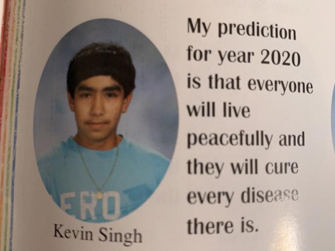 School boys 10 year old prediction about 2020 is going viral on social media 2 | १० वर्षांपूर्वी शाळकरी मुलानं केलेली भविष्यवाणी होतेय व्हायरल; २०२० बद्दल म्हणाला होता की..... School boys 10 year old prediction about 2020 is going viral on social media 2 | १० वर्षांपूर्वी शाळकरी मुलानं केलेली भविष्यवाणी होतेय व्हायरल; २०२० बद्दल म्हणाला होता की.....