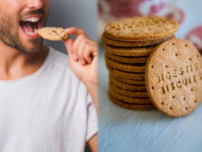 Are digestive biscuits healthy or unhealthy | हेल्दी समजून डायजेस्टिव्ह बिस्किट खात असाल; तर तुम्हालाही होऊ शकतो 'असा' त्रास Are digestive biscuits healthy or unhealthy | हेल्दी समजून डायजेस्टिव्ह बिस्किट खात असाल; तर तुम्हालाही होऊ शकतो 'असा' त्रास