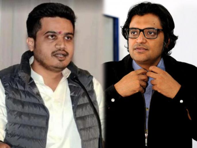 NCP Rohit Pawar Slams BJP Over arnab goswami TRP SCAM | "पत्रकारावर कठोर कारवाई केली जाईल की...", 'पूछता है भारत' म्हणत रोहित पवारांचा भाजपावर निशाणा NCP Rohit Pawar Slams BJP Over arnab goswami TRP SCAM | "पत्रकारावर कठोर कारवाई केली जाईल की...", 'पूछता है भारत' म्हणत रोहित पवारांचा भाजपावर निशाणा