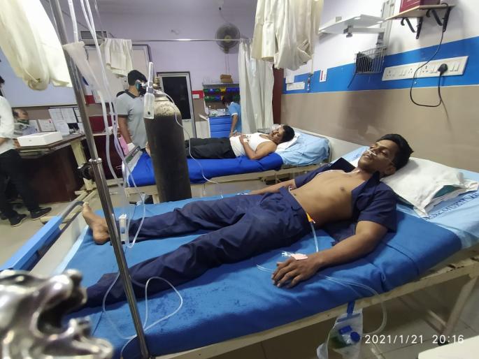 Gas leak at Indo Amines Limited in Mahad MIDC, disrupting seven workers | महाड MIDC मधील इंडो अमाईन्स लिमिटेड कंपनीत वायुगळती, सात कामगारांना बाधा Gas leak at Indo Amines Limited in Mahad MIDC, disrupting seven workers | महाड MIDC मधील इंडो अमाईन्स लिमिटेड कंपनीत वायुगळती, सात कामगारांना बाधा