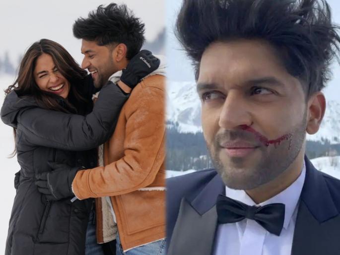 Guru Randhawa Shooting At 9 Degree Celsius In Kashmir Bleeds Due To Cold | शूटिंगदरम्यान अचानक वाहू लागले नाकातून रक्त, कश्मीरमध्ये करत होते शूटिंग