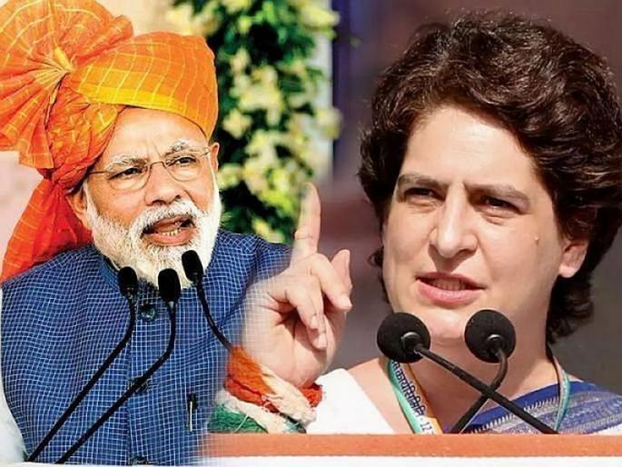 congress leader priyanka gandhi slams bjp government over farmers protest | "केंद्र सरकारकडून शेतकऱ्यांचा आवाज दाबण्याचा प्रयत्न सुरू मात्र ते हे विसरले आहेत की...", प्रियंका गांधींचा घणाघात congress leader priyanka gandhi slams bjp government over farmers protest | "केंद्र सरकारकडून शेतकऱ्यांचा आवाज दाबण्याचा प्रयत्न सुरू मात्र ते हे विसरले आहेत की...", प्रियंका गांधींचा घणाघात