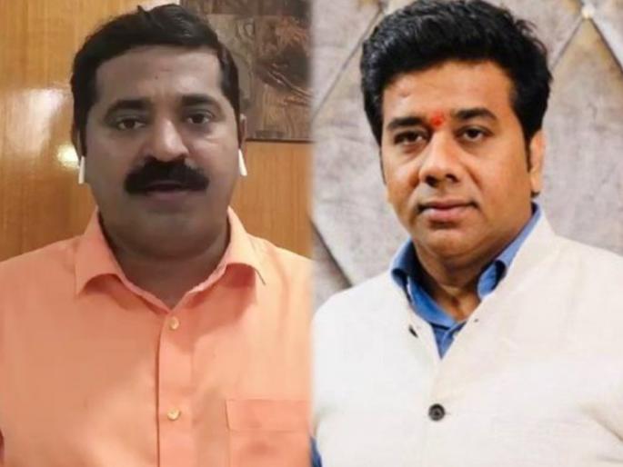 big setback for ram kadam bjp volunteers join MNS because of avinash jadhav | दे धक्का! अविनाश जाधव यांच्या पुढाकाराने राम कदम समर्थकांचा मनसेत प्रवेश big setback for ram kadam bjp volunteers join MNS because of avinash jadhav | दे धक्का! अविनाश जाधव यांच्या पुढाकाराने राम कदम समर्थकांचा मनसेत प्रवेश