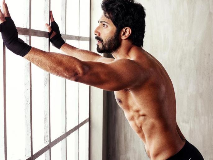 Varun Dhawan flaunts his toned body in these pictures, says ‘never back down’! | वरुण धवनचा फिटनेस फंडा, सोशल मीडियावरील त्याचे हे फोटो तुम्हालाही प्रेरणा देईल Varun Dhawan flaunts his toned body in these pictures, says ‘never back down’! | वरुण धवनचा फिटनेस फंडा, सोशल मीडियावरील त्याचे हे फोटो तुम्हालाही प्रेरणा देईल