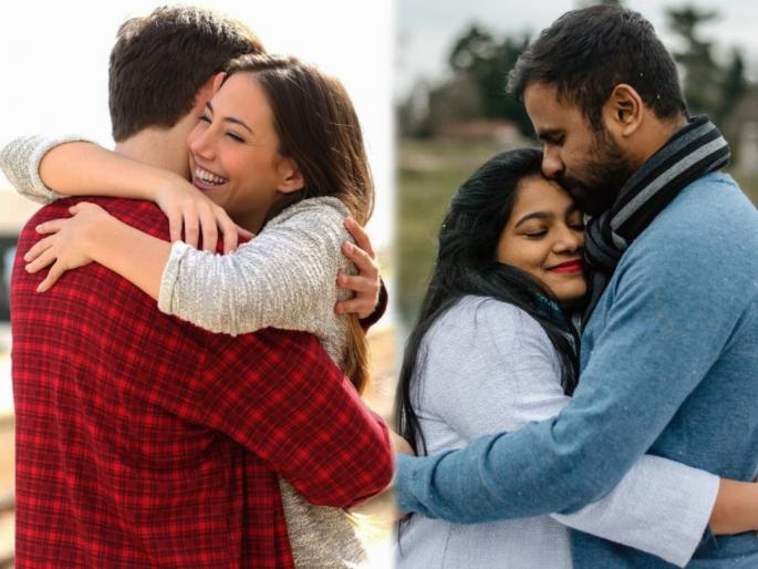Happy Hug Day 2021 : hug day know correct way hug partner | Hug Day 2021 : पार्टनरला हग करण्याआधी 'या' गोष्टी नक्की माहित करून घ्या; नाहीतर बसाल बोंबलत! Happy Hug Day 2021 : hug day know correct way hug partner | Hug Day 2021 : पार्टनरला हग करण्याआधी 'या' गोष्टी नक्की माहित करून घ्या; नाहीतर बसाल बोंबलत!