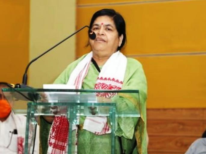 without mask minister usha thakur reached mp assembly said read hanuman chalisa that increases resistance power | "मी हनुमान चालीसाचे पठण करते, शंख फुंकते, हवन करते... हा माझा कोरोनापासून बचाव", भाजपा मंत्र्यांचं अजब विधान without mask minister usha thakur reached mp assembly said read hanuman chalisa that increases resistance power | "मी हनुमान चालीसाचे पठण करते, शंख फुंकते, हवन करते... हा माझा कोरोनापासून बचाव", भाजपा मंत्र्यांचं अजब विधान