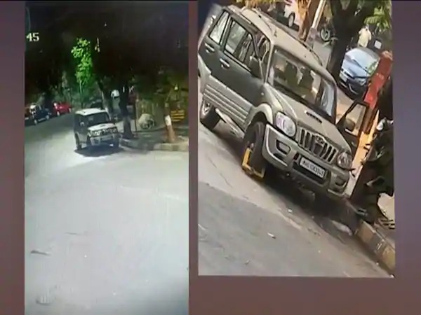 The accused was sitting in the car for 2 hours; Fight not to appear on CCTV | २ तास गाडीतच बसून होता आरोपी; सीसीटीव्हीत न दिसण्यासाठी लढवली 'ही' शक्कल   The accused was sitting in the car for 2 hours; Fight not to appear on CCTV | २ तास गाडीतच बसून होता आरोपी; सीसीटीव्हीत न दिसण्यासाठी लढवली 'ही' शक्कल