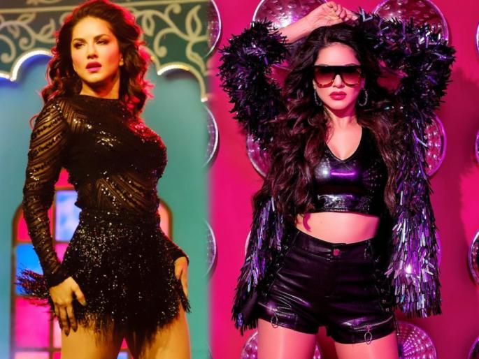 Sunny leone gives glamorous pose in black outfit see video | ब्लॅक ड्रेसमध्ये सनी लिओनीचा Hot अंदाज, इंटरनेटचं वाढलं तापमान Sunny leone gives glamorous pose in black outfit see video | ब्लॅक ड्रेसमध्ये सनी लिओनीचा Hot अंदाज, इंटरनेटचं वाढलं तापमान