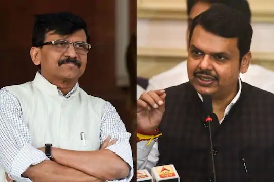 ... so they should look in the mirror once, Devendra Fadnavis lashed out Sanjay Raut over Sachin Vaze case | ...तर त्यांनी एकदा आरशात बघावं, सचिन वाझे प्रकरणावरून देवेंद्र फडणवीसांचा संजय राऊतांना टोला ... so they should look in the mirror once, Devendra Fadnavis lashed out Sanjay Raut over Sachin Vaze case | ...तर त्यांनी एकदा आरशात बघावं, सचिन वाझे प्रकरणावरून देवेंद्र फडणवीसांचा संजय राऊतांना टोला