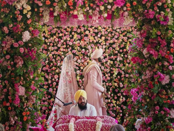 'Love, if it finds you worthy, directs your course': Jasprit Bumrah ties the knot with Sanjana Ganesan in Goa - See pics | Jasprit Bumrah Weds Sanjana Ganesan : जसप्रीत बुमराह लग्न बंधनात अडकला, Exclusive Photo!