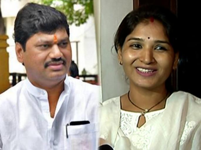 karuna sharma wants to contest assembly election | मला आमदारकीची निवडणूक लढवायची आहे; करुणा धनंजय मुंडेंची 'मन की बात'  karuna sharma wants to contest assembly election | मला आमदारकीची निवडणूक लढवायची आहे; करुणा धनंजय मुंडेंची 'मन की बात'