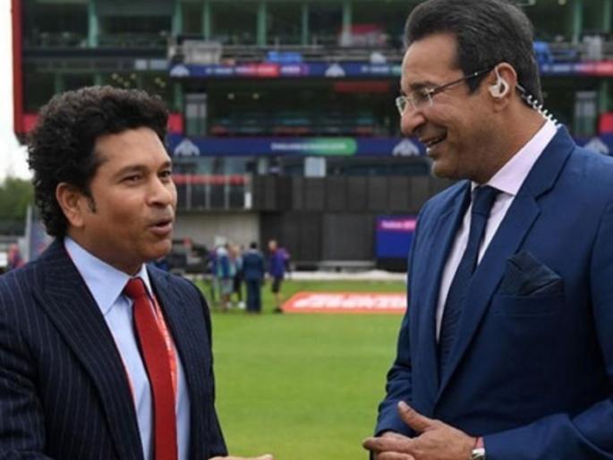 "I am sure you will hit Covid-19 for a SIX" - Wasim Akram wishes speedy recovery to Sachin Tendulkar | मला खात्री आहे, कोरोनालाही तू षटकारासारखा टोलवशील; वसीम अक्रमकडून सचिन तेंडुलकरच्या प्रकृतीसाठी प्रार्थना