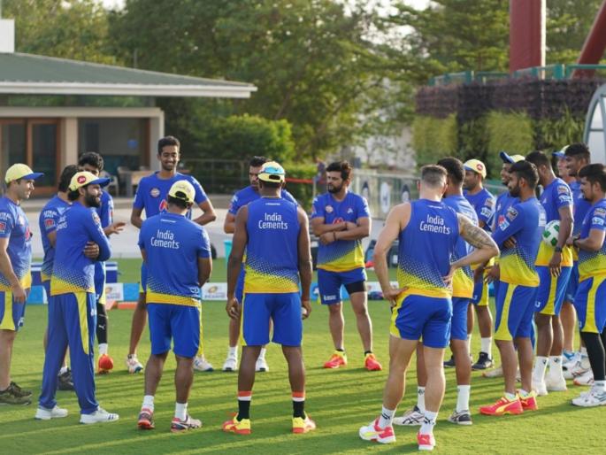 IPL 2021: One member of Chennai Super Kings's content team tests positive for Covid-19 | IPL 2021 : चेन्नई सुपर किंग्सलाही लागलं 'कोरोना'चं ग्रहण, संघातील सदस्याचा रिपोर्ट पॉझिटिव्ह