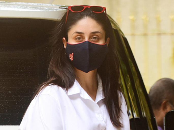 Kareena Kapoor says 'No propaganda, wear your mask' in ₹26k Louis Vuitton mask | इतका महागडा मास्क वापरते Kareena Kapoor , तिच्या मास्कवरच रंगलीय चर्चा Kareena Kapoor says 'No propaganda, wear your mask' in ₹26k Louis Vuitton mask | इतका महागडा मास्क वापरते Kareena Kapoor , तिच्या मास्कवरच रंगलीय चर्चा