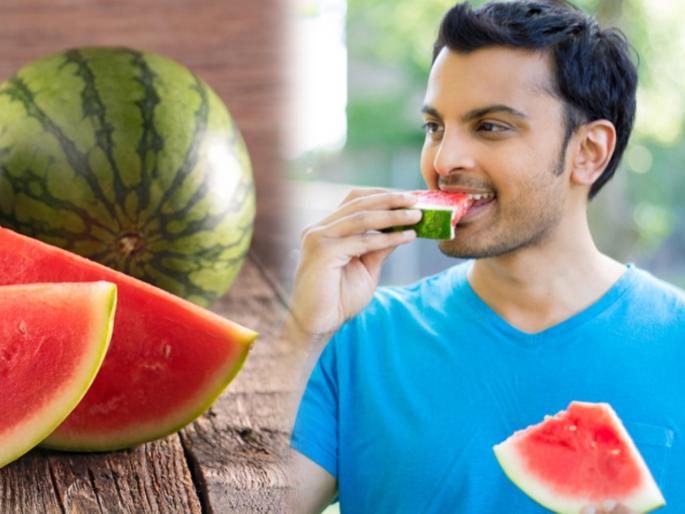 How much watermelon should you eat in a day know side effects of eating too much watermelon | एका दिवसात कलिंगड किती आणि कधी खायला हवं? तज्ज्ञांनी सांगितले फायदे अन् नुकसान How much watermelon should you eat in a day know side effects of eating too much watermelon | एका दिवसात कलिंगड किती आणि कधी खायला हवं? तज्ज्ञांनी सांगितले फायदे अन् नुकसान