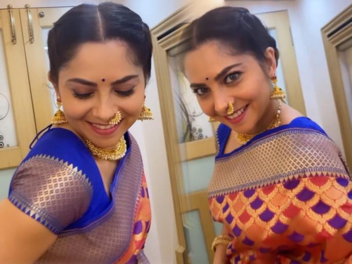 sonalee kulkarni share her news video on instagram | लाजरान साजरा मुखडा, चंद्रावानी खुलला गं, सोनाली कुलकर्णीचा व्हिडीओ पाहून तुम्हीही हेच म्हणाल sonalee kulkarni share her news video on instagram | लाजरान साजरा मुखडा, चंद्रावानी खुलला गं, सोनाली कुलकर्णीचा व्हिडीओ पाहून तुम्हीही हेच म्हणाल