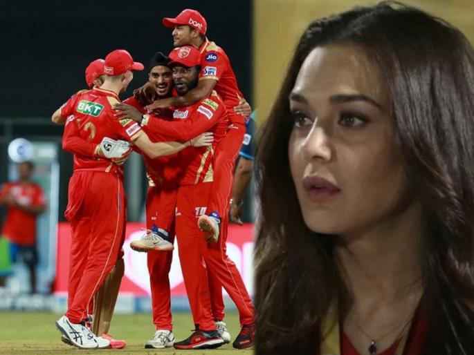 IPL 2021, RR vs PBKS : ‘They won’t stop giving us heart attacks’ – Preity Zinta tweets on Punjab Kings’ close win over RR | IPL 2021, RR vs PBKS : नाव बदललं, जर्सी बदलली, तरीही हा संघ हार्ट अटॅक देण्याचं काही थांबवत नाही; प्रीती झिंटा नाराज