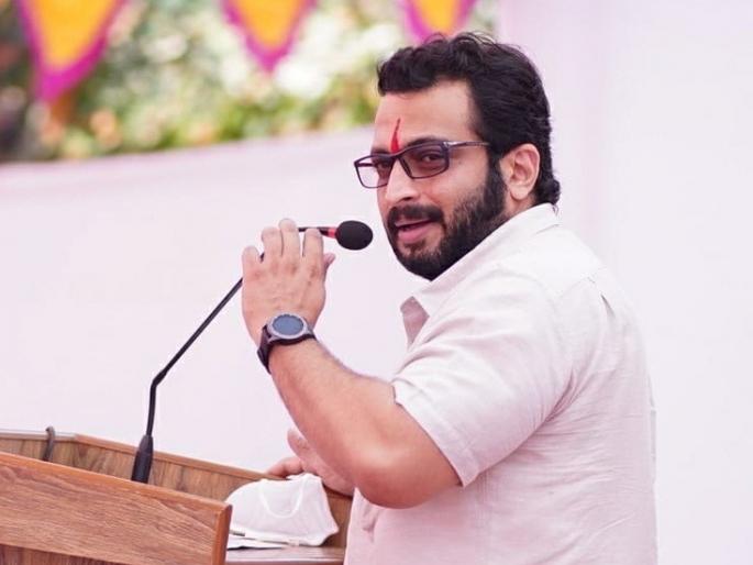 coronavirus: BJP MLA Atul Bhatkhalkar Criticize NCP MP Amol Kolhe & CM Uddhav Thackeray | coronavirus: "अमोल कोल्हे यांनी ते ज्ञानामृत आधी सरकारी तिजोरीतून ४०० कोटी खर्चुन वडलांचे स्मारक बांधणाऱ्या मुख्यमंत्र्यांना पाजावे’’