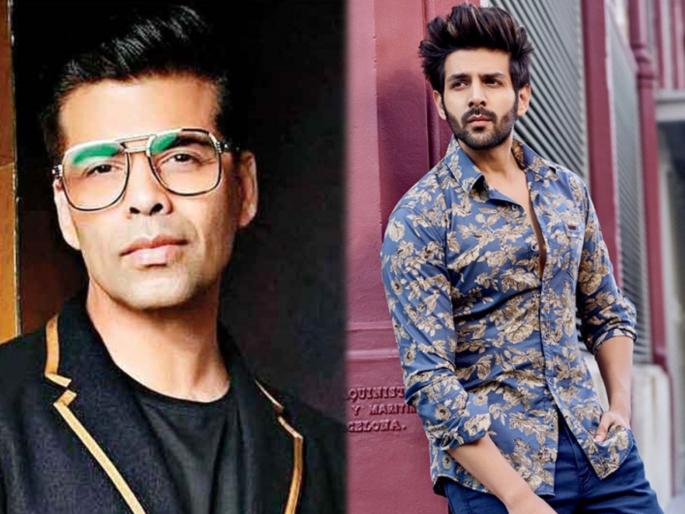 karan johar next project dostana 2 show the path of outside to kartik aaryan know what was the reason | कार्तिक आर्यनला करण जोहरने 'दोस्ताना 2'मधून बाहेर काढण्याचं खरं कारण आलं समोर.... karan johar next project dostana 2 show the path of outside to kartik aaryan know what was the reason | कार्तिक आर्यनला करण जोहरने 'दोस्ताना 2'मधून बाहेर काढण्याचं खरं कारण आलं समोर....
