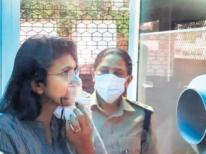 CoronaVirus News Oxygen parlour opened at Manarcad, more to be set up across Kottayam | CoronaVirus News : भारीच! ऑक्सिजन लेव्हल वाढवण्यासाठी आता Oxygen Parlour; 'या' जिल्हात खास सुविधा, रुग्णांना मोठा दिलासा
