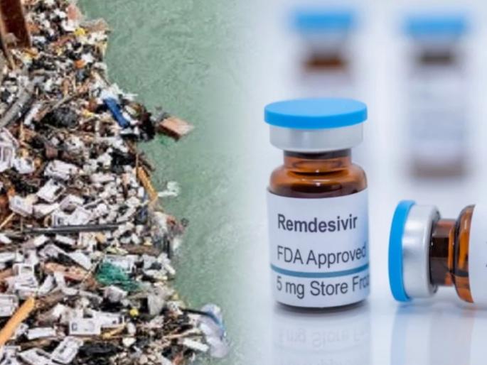 thousands of Remdesivir found in canal vaccines have written for government supply not for sale | धक्कादायक! Remdesivir चा मोठा तुटवडा असताना कालव्यामध्ये आढळले हजारो इंजेक्शन; घटनेने खळबळ thousands of Remdesivir found in canal vaccines have written for government supply not for sale | धक्कादायक! Remdesivir चा मोठा तुटवडा असताना कालव्यामध्ये आढळले हजारो इंजेक्शन; घटनेने खळबळ