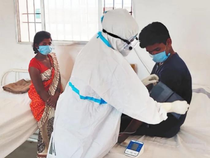 CoronaVirus News Doctor Couple in Telangana's Peddapally Treats Covid-19 Patients for Rs 10, Sets Example in Crisis | CoronaVirus News : कडक सॅल्यूट! कोरोनाच्या संकटात डॉक्टर दाम्पत्य फक्त 10 रुपयांत करतात रुग्णांवर उपचार CoronaVirus News Doctor Couple in Telangana's Peddapally Treats Covid-19 Patients for Rs 10, Sets Example in Crisis | CoronaVirus News : कडक सॅल्यूट! कोरोनाच्या संकटात डॉक्टर दाम्पत्य फक्त 10 रुपयांत करतात रुग्णांवर उपचार