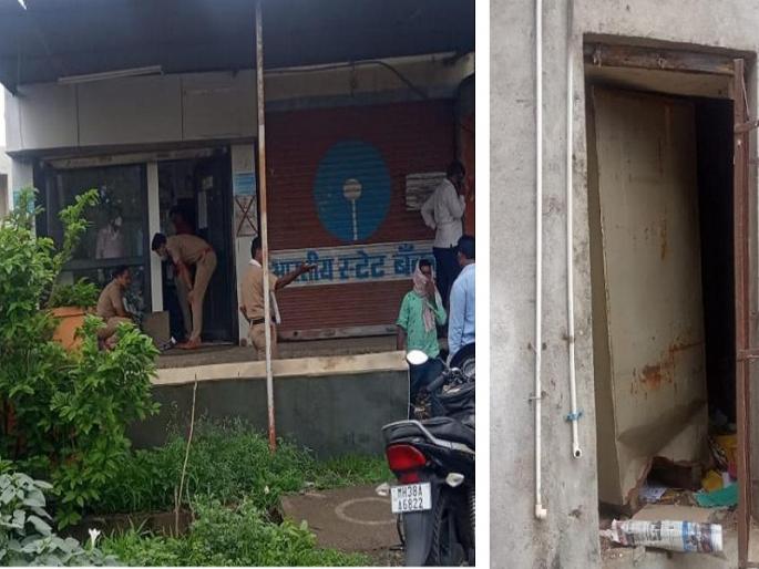 Police vigilance foiled an attempt to blow up an ATM machine; 8 lakh cash safe | पोलिसांच्या सतर्कतेने एटीएम मशीन फोडण्याचा प्रयत्न फसला; ८ लाखांची रोकड सुरक्षित Police vigilance foiled an attempt to blow up an ATM machine; 8 lakh cash safe | पोलिसांच्या सतर्कतेने एटीएम मशीन फोडण्याचा प्रयत्न फसला; ८ लाखांची रोकड सुरक्षित