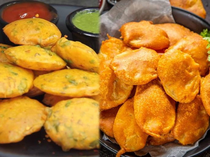 Tips for crispy and perfect pakora, bhajiya here is the recipe of bataba pakoda | Tips crispy pakora : काही केल्या बटाट्याच्या भजी फुगतंच नाहीत? मग खमंग, कुरकुरीत भजीसाठी वापरा 'या' सोप्या ट्रिक्स