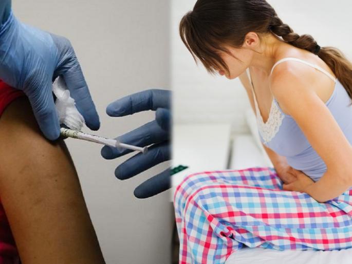 Corona vaccine : Corona vaccine women report menstrual problems with heavy bleeding and delayed periods after vaccination | Corona vaccine : लस घेतल्यानंतर ४ हजार महिलांना पिरिएड्समध्ये उद्भवली 'ही' समस्या; समोर आला चिंताजनक रिपोर्ट