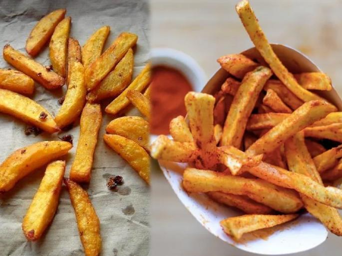 french fries recipe : How to make french fries at home crispy homemade potato fries finger chips recipe | French fries recipe : कुरकुरीत, चविष्ट फ्रेंच फ्राईजची 'ही' रेसेपी ट्राय कराल; तर हॉटेल्समधल्या फ्राईजची चव कायमची विसराल