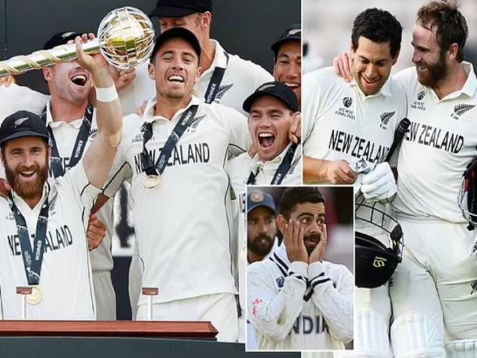 WTC final 2021 Ind vs NZ Test : A country with 5 million beating a country with 1.4 Billion, Michael Vaughan congratulate NZ | WTC final 2021 Ind vs NZ Test : ५ कोटी लोकसंख्या असलेल्या देशासमोर १.४ अब्ज लोकांचा देश हरला; मायकेल वॉननं टीम इंडियाला डिवचलं! 