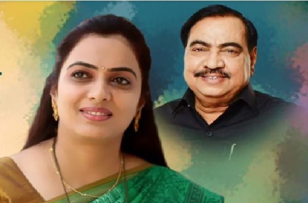 OBC Reservation: Rohini and Eknath Khadse defamed on social media; Filed a crime | OBC Reservasion : रोहिणी व एकनाथ खडसेंची सोशल मीडियावर बदनामी; गुन्हा दाखल  OBC Reservation: Rohini and Eknath Khadse defamed on social media; Filed a crime | OBC Reservasion : रोहिणी व एकनाथ खडसेंची सोशल मीडियावर बदनामी; गुन्हा दाखल