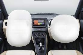 The decision was taken to make airbags mandatory for the front passenger seat as well as the driver in the new car. | आता नव्या कारमध्ये ड्रायव्हरसोबतच फ्रंट पॅसेंजर सीटसाठीही एअरबॅग अनिवार्य, म्हणून घेण्यात आला निर्णय The decision was taken to make airbags mandatory for the front passenger seat as well as the driver in the new car. | आता नव्या कारमध्ये ड्रायव्हरसोबतच फ्रंट पॅसेंजर सीटसाठीही एअरबॅग अनिवार्य, म्हणून घेण्यात आला निर्णय