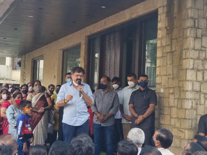 Jitendra Awhad assures police families that the right to housing will be decided soon | पोलिसांच्या हक्काचा घरांचा निर्णय लवकरच घेणार, जितेंद्र आव्हाडांचे पोलीस कुटुंबांना आश्वासन
