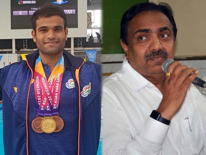 '... then you will be given due respect', assures Para-swimmer Suyash Jadhav from Jayant Patil | '...तर तुमचा योग्य सन्मान केला जाईल', पॅरा ऑलिम्पिकपटू सुयश जाधवला जयंत पाटलांकडून आश्वासन '... then you will be given due respect', assures Para-swimmer Suyash Jadhav from Jayant Patil | '...तर तुमचा योग्य सन्मान केला जाईल', पॅरा ऑलिम्पिकपटू सुयश जाधवला जयंत पाटलांकडून आश्वासन