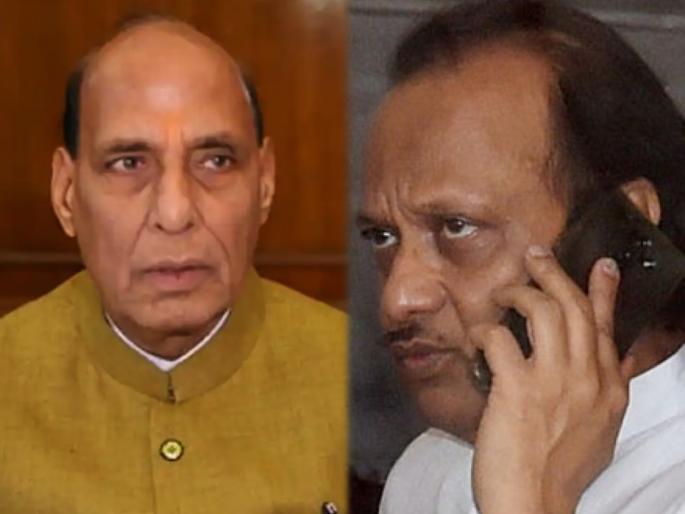 The Deputy Chief Minister Ajit Pawar discussed the situation in the state due to heavy rains with the Defense Minister Rajnath Singh and took a big decision | अतिवृष्टीमुळे राज्यात उदभवलेल्या स्थितीबाबत उपमुख्यमंत्र्यांची संरक्षण मंत्र्यांशी चर्चा, घेतला मोठा निर्णय The Deputy Chief Minister Ajit Pawar discussed the situation in the state due to heavy rains with the Defense Minister Rajnath Singh and took a big decision | अतिवृष्टीमुळे राज्यात उदभवलेल्या स्थितीबाबत उपमुख्यमंत्र्यांची संरक्षण मंत्र्यांशी चर्चा, घेतला मोठा निर्णय