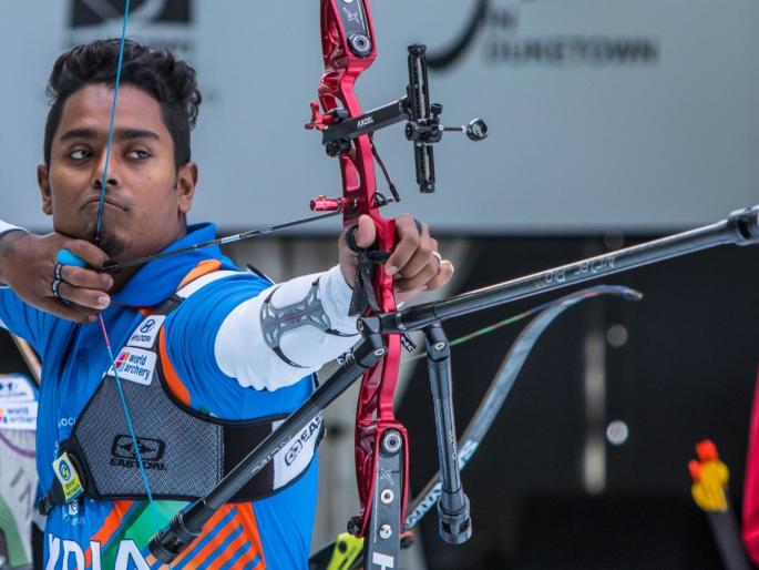 Tokyo Olympics: Archer Atanu Das beats South Korea's Oh Jin-Hyek 6-5 in men's individual 1/16 eliminations | Tokyo Olympics: तिरंदाजीत अतनू दासने केली कमाल, ऑलिम्पिक सुवर्णपदक विजेत्यावर मात करत उपउपांत्यपूर्व फेरीत मारली मुसंडी Tokyo Olympics: Archer Atanu Das beats South Korea's Oh Jin-Hyek 6-5 in men's individual 1/16 eliminations | Tokyo Olympics: तिरंदाजीत अतनू दासने केली कमाल, ऑलिम्पिक सुवर्णपदक विजेत्यावर मात करत उपउपांत्यपूर्व फेरीत मारली मुसंडी