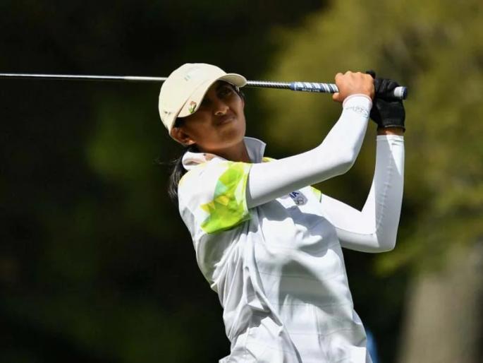 Tokyo Olympics: Golfer Aditi Ashok puts on a brilliant show, finishes 4th | Tokyo Olympics: जबरदस्त कामगिरी करणाऱ्या अदितीचे पदक थोडक्यात हुकले, चौथ्या स्थानावर समाधान मानावे लागले Tokyo Olympics: Golfer Aditi Ashok puts on a brilliant show, finishes 4th | Tokyo Olympics: जबरदस्त कामगिरी करणाऱ्या अदितीचे पदक थोडक्यात हुकले, चौथ्या स्थानावर समाधान मानावे लागले