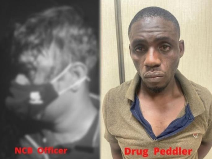 Thrilling! Five NCB officers attacked by foreign drug smugglers; The condition of one is serious | थरारक! NCB च्या पाच अधिकाऱ्यांवर परदेशी ड्रग्ज तस्करांनी केला गोळीबार; एकाची प्रकृती गंभीर Thrilling! Five NCB officers attacked by foreign drug smugglers; The condition of one is serious | थरारक! NCB च्या पाच अधिकाऱ्यांवर परदेशी ड्रग्ज तस्करांनी केला गोळीबार; एकाची प्रकृती गंभीर