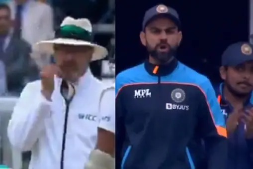 India vs England 2nd Test: Abuses by Virat Kohli from Lord's balcony? Umpire advised to keep his mouth shut, what exactly happened? Watch the video | India vs England 2nd Test : लॉर्ड्सच्या बाल्कनीमधून विराटने केली शिविगाळ? पंचानी दिला तोंड बंद ठेवण्याचा सल्ला, नेमकं काय घडलं? पाहा व्हिडीओ