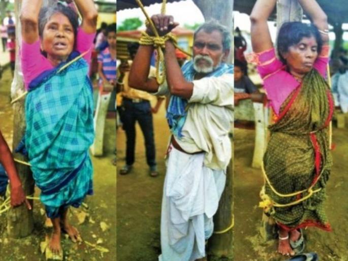 12 arrested for beating up Dalit women, old men on suspicion of 'Bhanamati' | ‘भानामती’च्या संशयावरून दलित महिला, वृद्धांना भरचौकात मारहाण करणारे १२ जण अटकेत 12 arrested for beating up Dalit women, old men on suspicion of 'Bhanamati' | ‘भानामती’च्या संशयावरून दलित महिला, वृद्धांना भरचौकात मारहाण करणारे १२ जण अटकेत