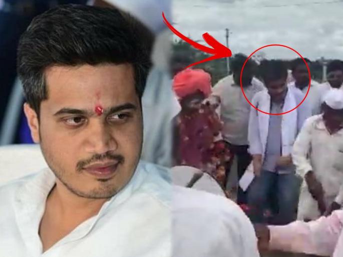 Rohit Pawar and Dhangar Samaj with gaje dance in Karjat | VIDEO : रोहित पवारांनी धनगर समाज बांधवांसोबत गजे नृत्यावर धरला ठेका! Rohit Pawar and Dhangar Samaj with gaje dance in Karjat | VIDEO : रोहित पवारांनी धनगर समाज बांधवांसोबत गजे नृत्यावर धरला ठेका!