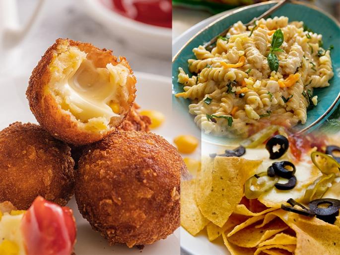 Food Tips : Easy and Quick cheese dishes snacks recipe | Food Tips : रोज रोज पोहे, उपमा खाऊन वैतागलात? फक्त १० मिनिटात घरच्याघरी बनवा चिझी स्नॅक्स