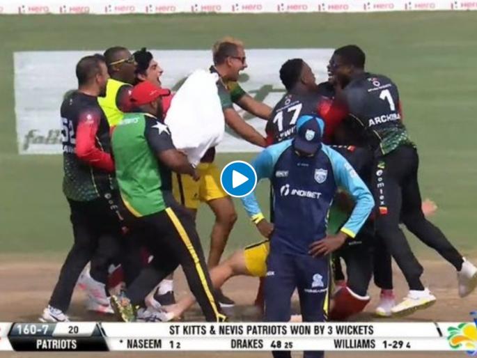 St. Kitts and Nevis Patriots are the champions of CPL 2021, They've won their first CPL title | CPL 2021 : अखेरच्या चेंडूवर ड्वेन ब्राव्होच्या पॅट्रीओट्सनं पटकावलं जेतेपद, थरारक सामन्यात डॉमिनिक ठरला नायक